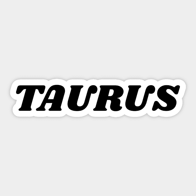 TAURUS Sticker by ShinyBat